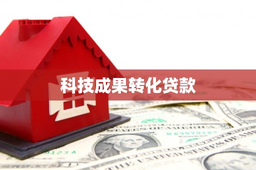 彝良科技成果转化贷款