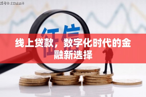 彝良线上贷款，数字化时代的金融新选择