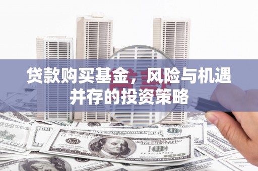 彝良贷款购买基金，风险与机遇并存的投资策略
