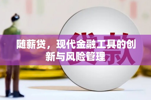 彝良随薪贷，现代金融工具的创新与风险管理