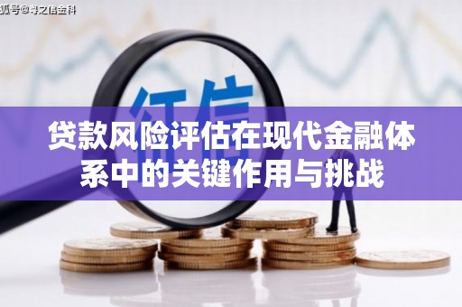 彝良贷款风险评估在现代金融体系中的关键作用与挑战