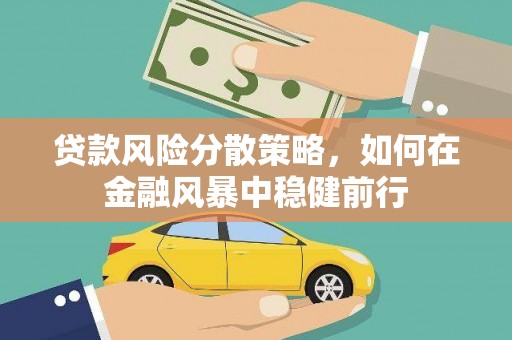彝良贷款风险分散策略，如何在金融风暴中稳健前行