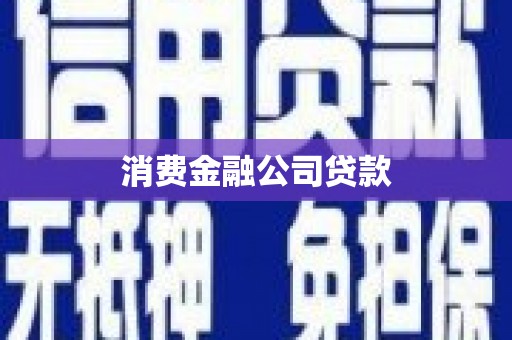 彝良消费金融公司贷款