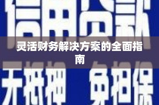 彝良灵活财务解决方案的全面指南