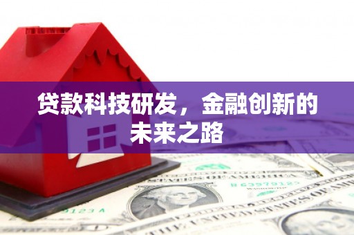 彝良贷款科技研发，金融创新的未来之路