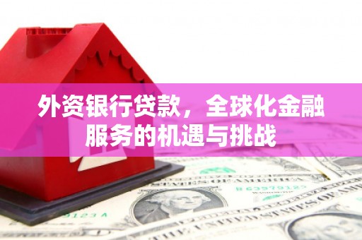 彝良外资银行贷款，全球化金融服务的机遇与挑战