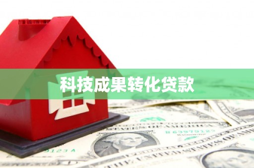 彝良科技成果转化贷款
