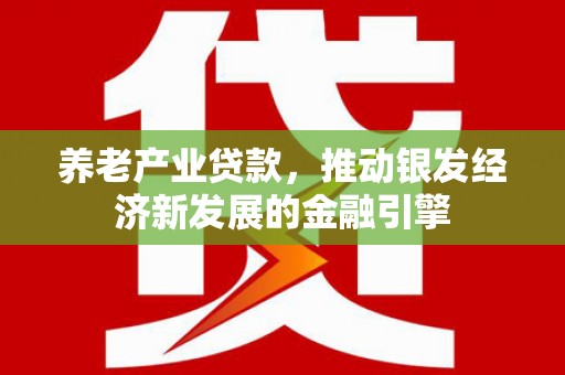彝良养老产业贷款，推动银发经济新发展的金融引擎