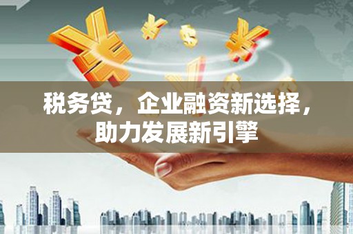 彝良税务贷，企业融资新选择，助力发展新引擎