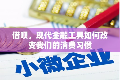 彝良借呗，现代金融工具如何改变我们的消费习惯