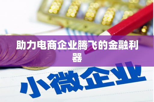 彝良助力电商企业腾飞的金融利器